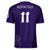Jalkapallo Pelipaidat/Peliasut Real Madrid Rodrygo 11 Neljäspelipaita 2023-24
